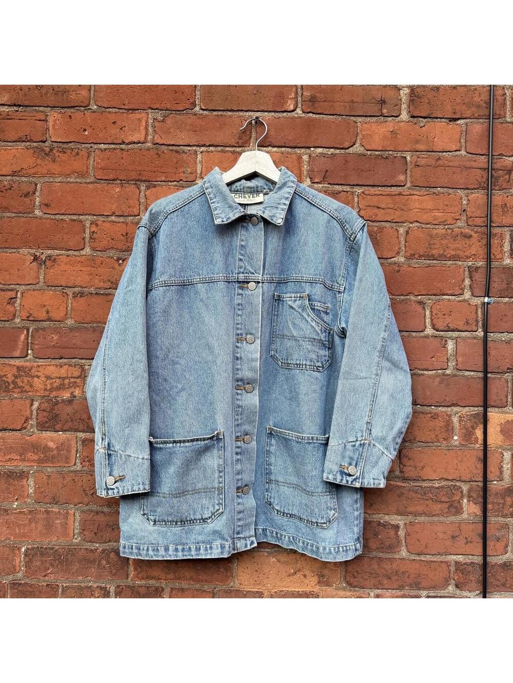 vintage chever women’s chore jacket 90s L